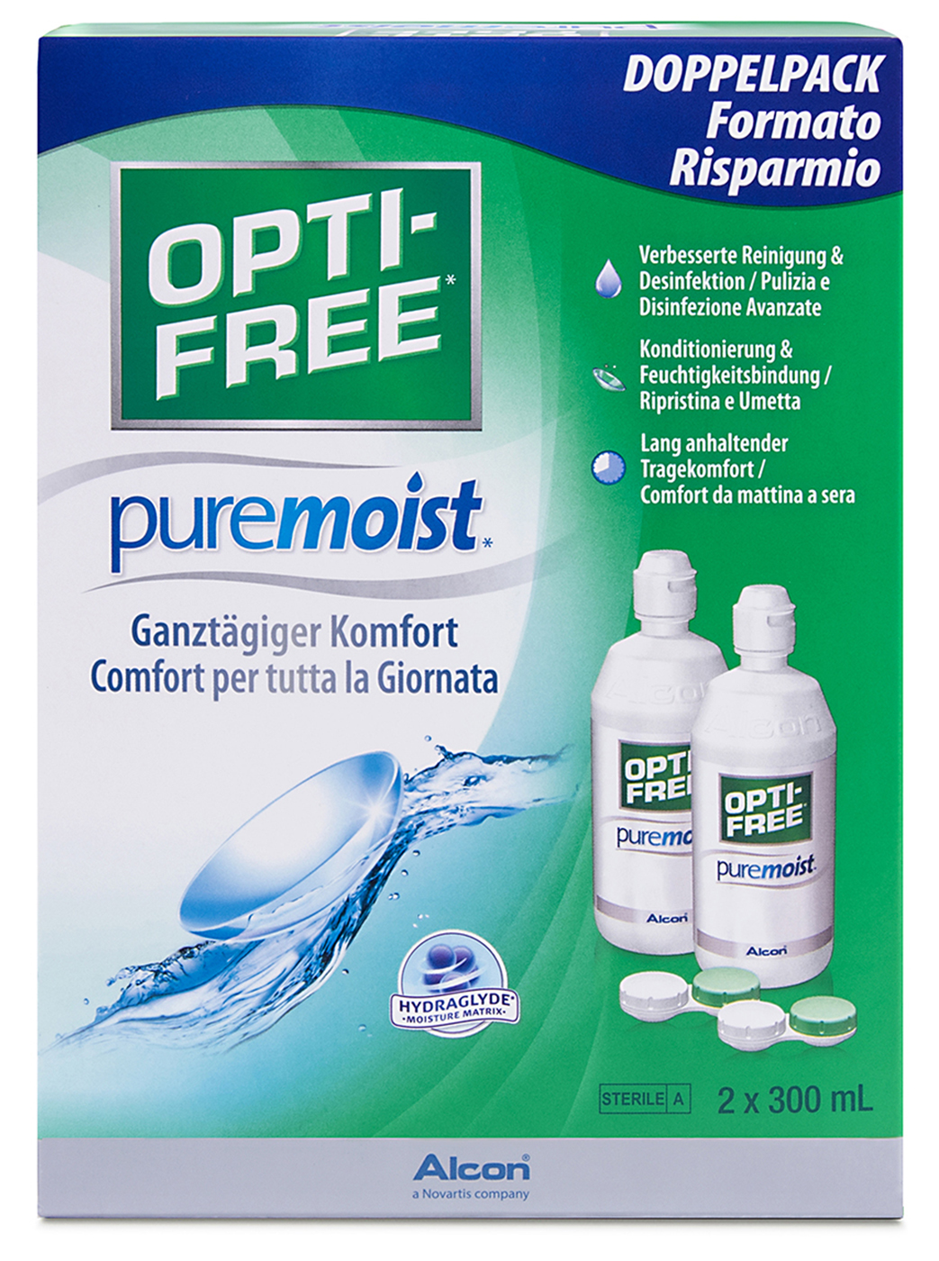 Opti-Free Pure Moist 2x300ml